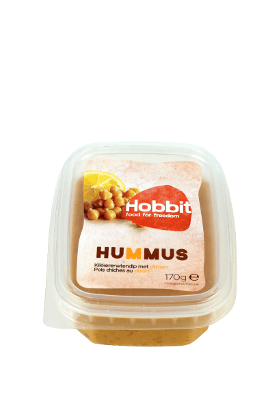 Hobbit Hummus citroen dip bio 170g